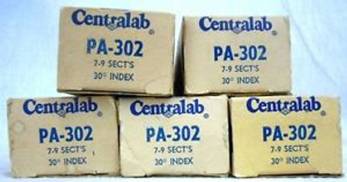 5 Centralab PA-302 Rotary Switch Shafts New Old Stock Never Used