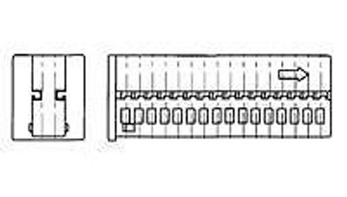 Automotive Connectors OPEL HSG 32P (50 pieces)