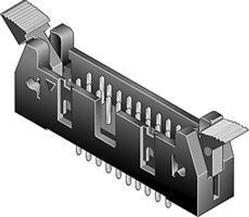 FCI 71918-106LF WIRE-BOARD CONNECTOR HEADER 6POS, 2.54MM (100 pieces)