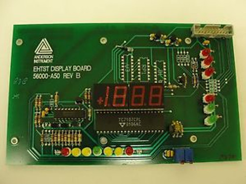 New Anderson Chart Recorder Display Board, 56000-A50