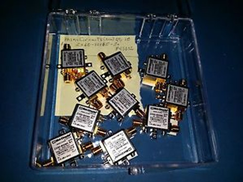 MINI-CIRCUITS AMPLIFIERS ZX60-8008E-S+ (NEW QTY 10)