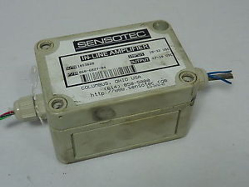 Honeywell Sensotec 060-6827-04 In-Line Transducer Amplifier  USED