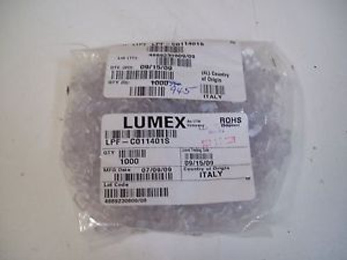 LUMEX LPF-C011401S LED LIGHT PIPES - 945PCS - NEW