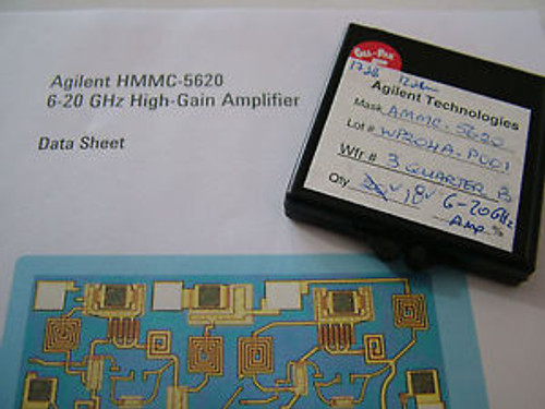 AGILENT AMMC-5620 CHIP AMPLIFIER 6 - 20GHz MMIC   18 PCS