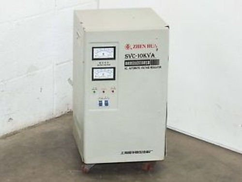 Zhen Hua 180-250V to 200 Volt AC Automatic Voltage Regulator SVC-10KVA