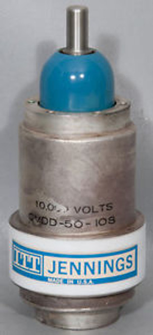 Jennings CVDD-50-10S Vacuum Variable Capacitor 6.5-50 pF 10 kV