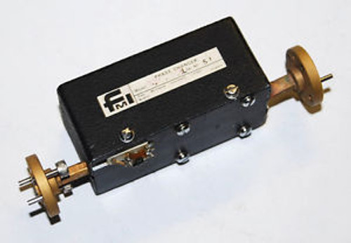 WAVEGUIDE PHASE CHANGER FMI FLANN MICROWAVE WR-8 WR8