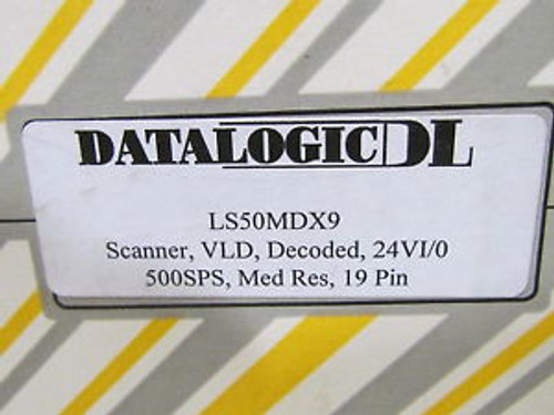Datalogic DL LS50MDX9 Barcode Scanner VLD 19 pin New