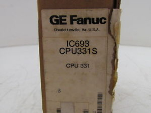 GE Fanuc IC693CPU331S CPU Module 16 BYTES New