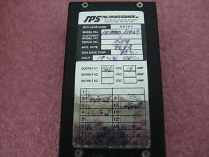 Milpower Source (MPS) M7000/SP29, DC/DC CONVERTER,  -2.1VDC, 14 AMP