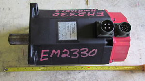 GE Fanuc AC Servo Motor 10S/3000 A06B-0317-B005#7008 145V 3PH 8pole 3000rpm