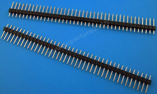 1000 Pcs 2.54mm Pitch 40 Pin Male Single Row Straight Pin Header Strip