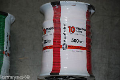 # 10THHN STRANDED WIRE RED 500 NEW SOUTHWIRE