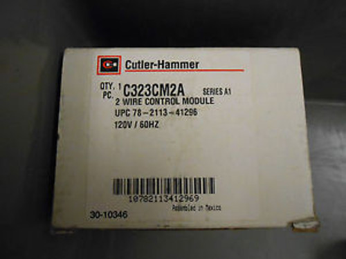 CUTLER HAMMER C323CM2A 2 WIRE CONTROL MODULE 120 VOLT