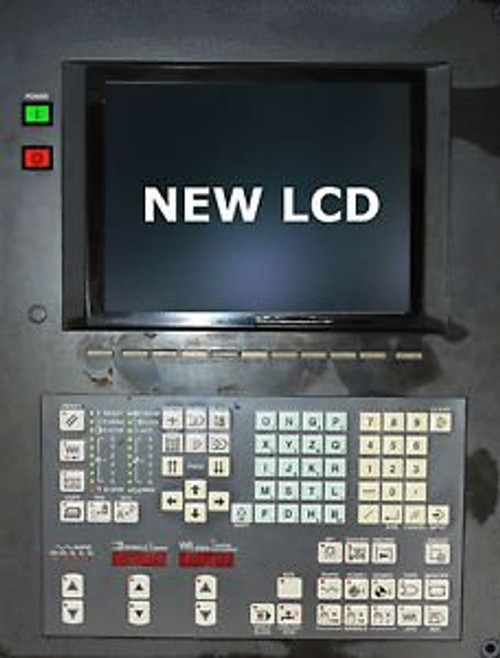 Replace Mazak Mazatrol MDT925PS CRT with NEW LCD monitor 1-yr warranty PLUG+PLAY