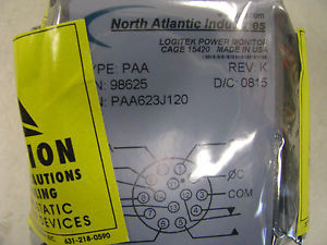 NORTH ATLANTIC IND. LOGITEK PHASE, MONITOR  PAA623J120  NSN: 5945-01-327-0954