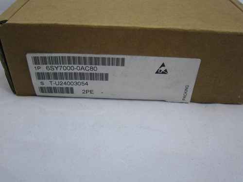 NEW 1PCS 6SY7000-0AC80 SIEMENS MODULE 6SY7000-OAC80