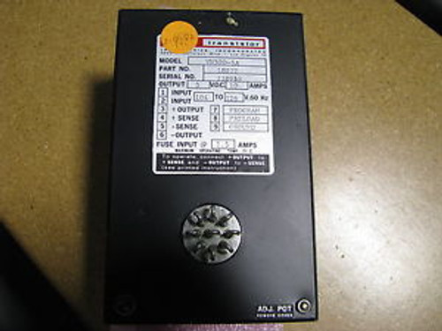 ABBOTT TRANSISTOR LABS POWER SUPPLY VN50D-5A NSN: 6130-01-024-5951  # 18072