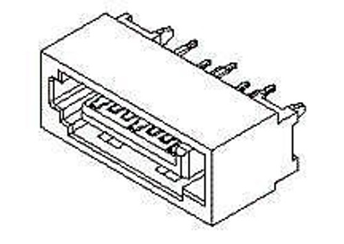 I/O Connectors HIGH SPEED CONN.1.27 VERT.DIP SOLDER TAIL (100 pieces)