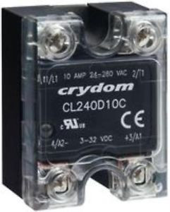 79R5363 Crydom Cl240D10 Solid-State Panel Mount, 3-32Vdc, 10A