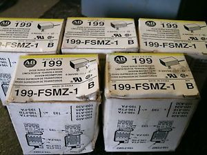 5 NOS ALLEN BRADLEY 199-FSMZ-1 DIODE SURGE SUPPRESSOR (MO)