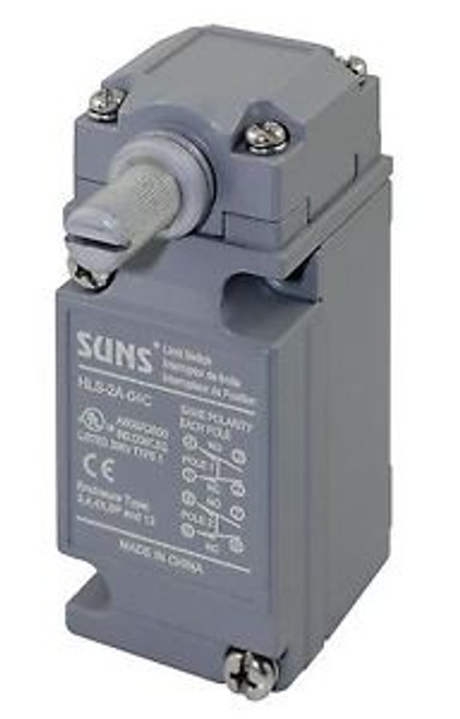 Suns Hls-2A-04C Maintained Rotary Dpdt Limit Switch For Lsn6B 802T-Amtp E50Bm1