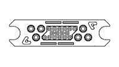 Heavy Duty Power Connectors 222-0012-01100 (10 pieces)