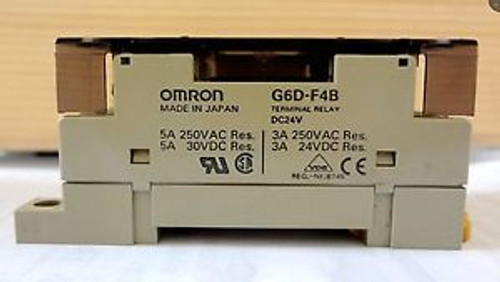 NEW OMRON Terminal Relay G6D-F4B 24VDC