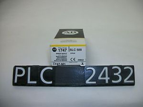 NEW Allen-Bradley 1747-M1 SLC500 EEPROM Memory Module (PLC2432)
