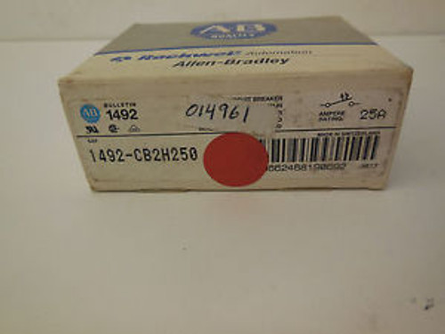 NEW ALLEN BRADLEY 1492-CB2H250 CIRCUIT BREAKER 1492CB2H250