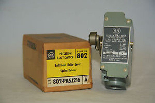 Allen Bradley 802-Pasj216 Bulletin 802 Precision Limit Switch New In Box Ser A