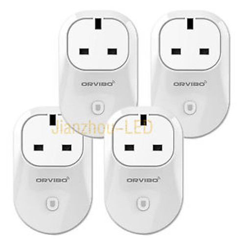 4PCS UK Wireless Smart WIFI Socket APPAndriod Phone Switch Timing Remote Charger