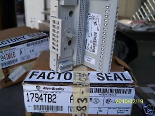 ALLEN BRADLEY TERMINAL BASE 2 WIRE  1794-TB2 NIFOB