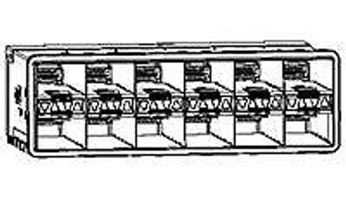 I/O Connectors ZSFP+ STACK 2X6 RCPT EMI SPRING W/4 LP