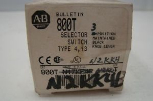 Allen Bradley 800T-N2KK4 Selector Switch