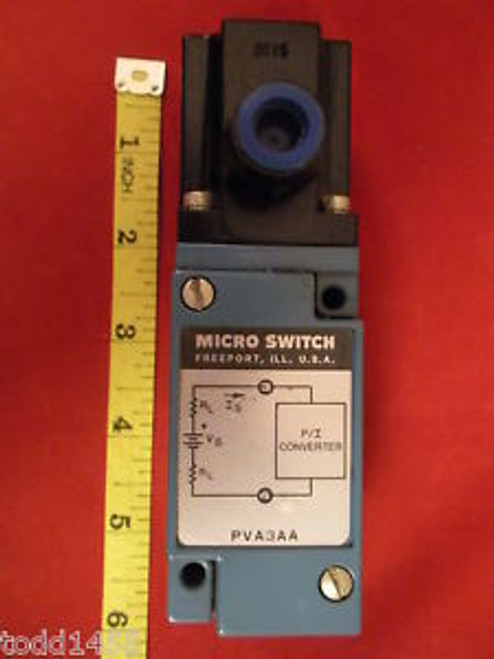 Honeywell Micro Switch Pva3Aa Pressure Switch Converter