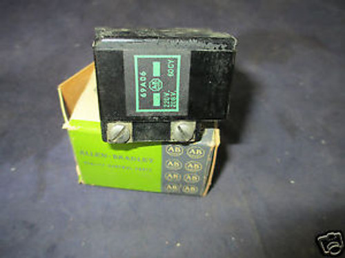 ALLEN BRADLEY 69A06 COIL SIZE 00 SERIES K 220V 60 CY 208 V 50 CY NEW IN BOX