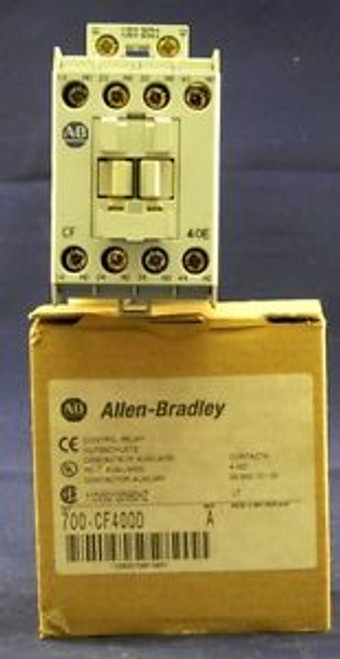 Allen Bradley 700-CF400D. Control Relay NEW.