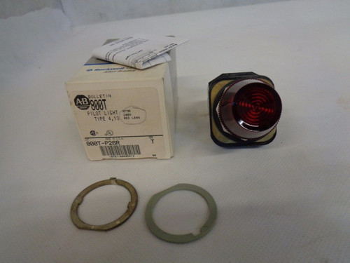 Allen Bradley 800T-P26R Pilot Light Red 240V Ser. T New