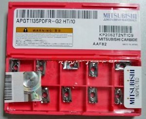 MITSUBISHI APGT1135PDFR-G2 HTi10 Carbide Insert 10PCS/Box