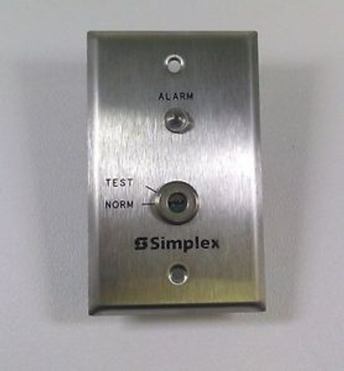 Simplex 2098-9808 Fire Alarm Remote Test Switch and LED