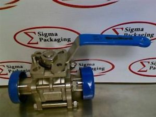 Bradford Stainless Steel 1 Ball Valve 316 Flanged Ends 1000 WOG