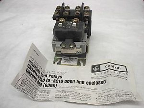 General Electric CR2810A14AC2 machine tool relay 115v, 60 Hz