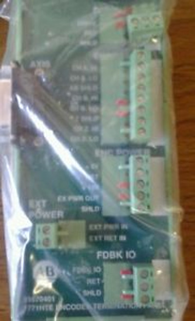 ALLEN BRADLEY 1771-HTE ENCODER TERMINATION PANEL 1771HTE 91670401