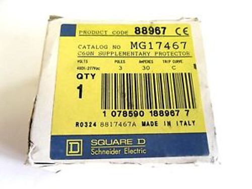 NEW SQUARE D MG17467 MINIATURE SUPPLEMENTARY PROTECTOR