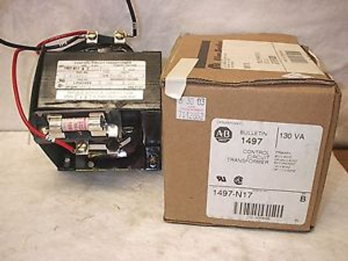 Allen Bradley transformer 1497-N17, 130VA, 600v primary, 120v secondary