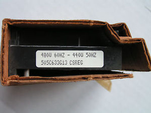 Westinghouse / Cutler Hammer #505C633G13 Operating Coil 480 Volts NEW