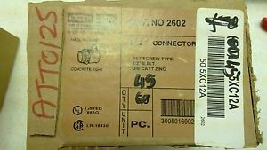 New 5XC12 A 95 PCs Connector, Setscrew, Non-Insulated, 1/2 In