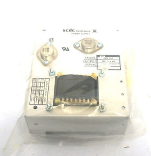 NEW ACDC 24N 2.4 POWER SUPPLY 24N24