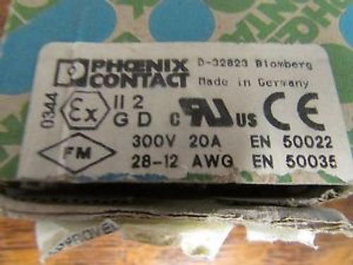 Box of (37) PHOENIX CONTACT UK 3 N Terminal Blocks 30 01 50 1